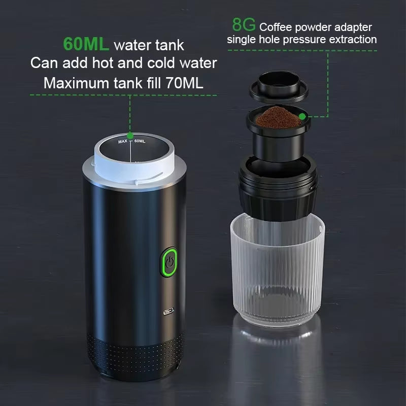 Wireless Portable Espresso Maker